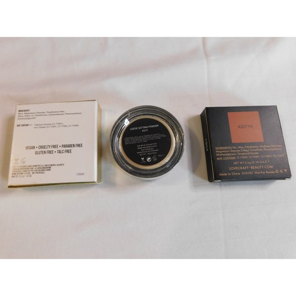 Makeup-Face Bronzer, Pressed Highlighter, Loose Setting Powder New In Box - Picture 3 of 7